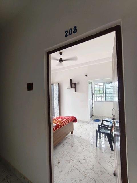 Deluxe Double Room with Balcony (Room 208) at GB Guest House, Ghatsila